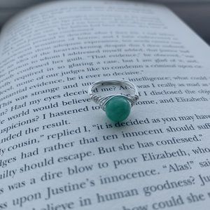 Handmade Silver Wire Wrapped Ring